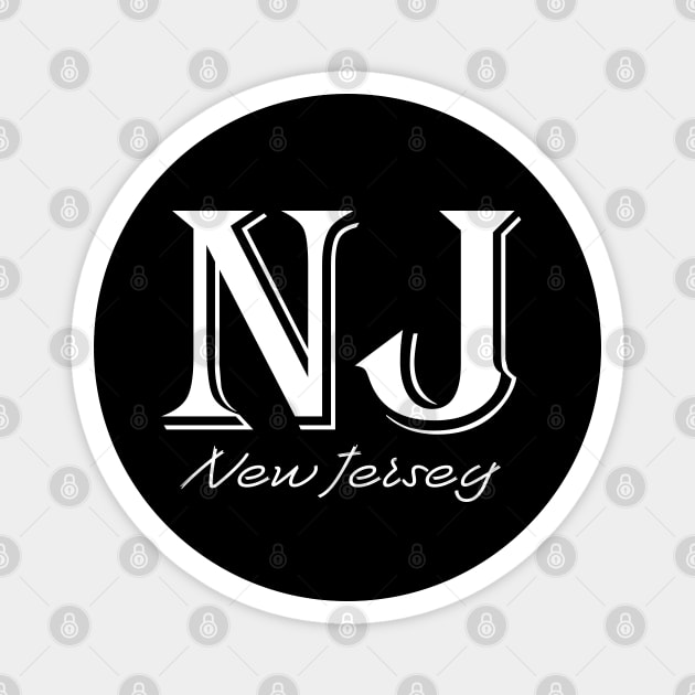 New Jersey Magnet by ithacaplus